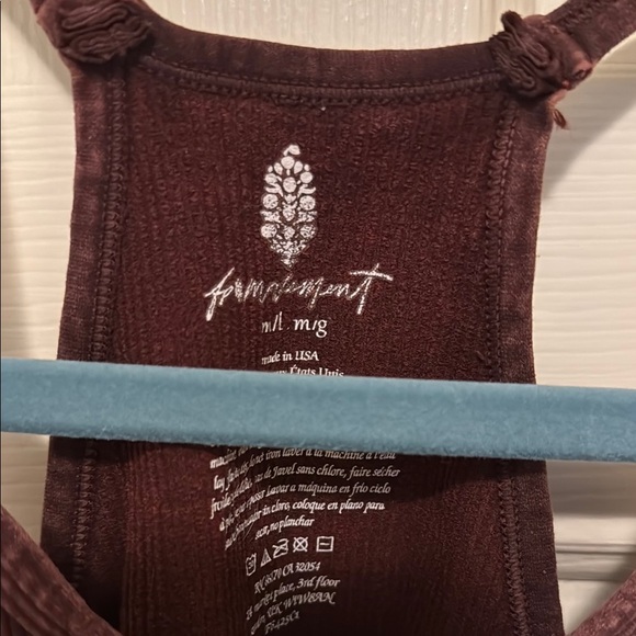 Happiness Runs Ribbed Tank Top - Picture 2 of 2